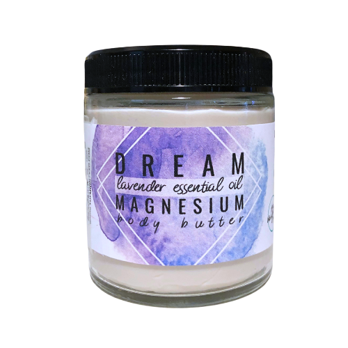 New! DREAM - Lavender Magnesium Body Butter - Restful, Deep, Restorative Sleep.