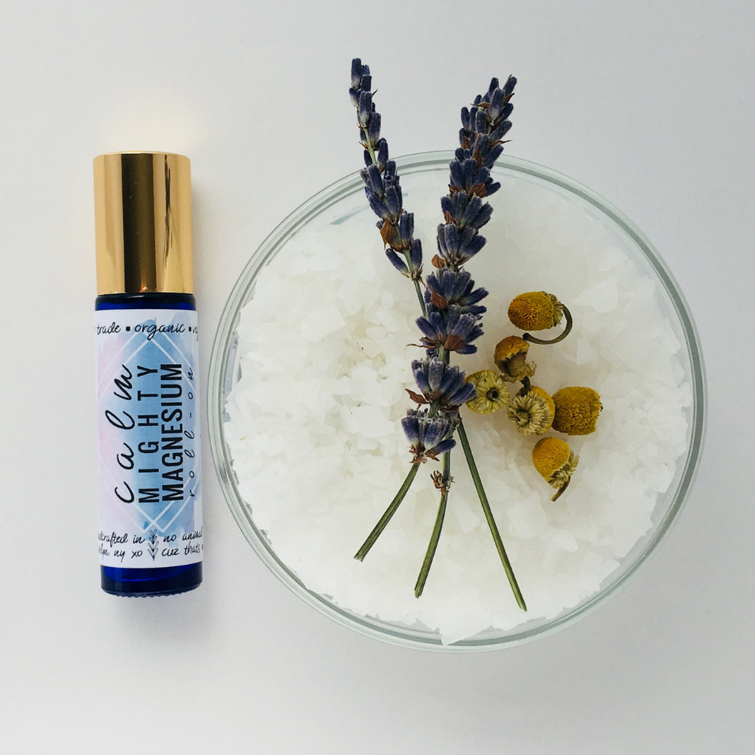 Magnesium Oil Roller, 8 Scents! - On-The-Go and Travel Size.
